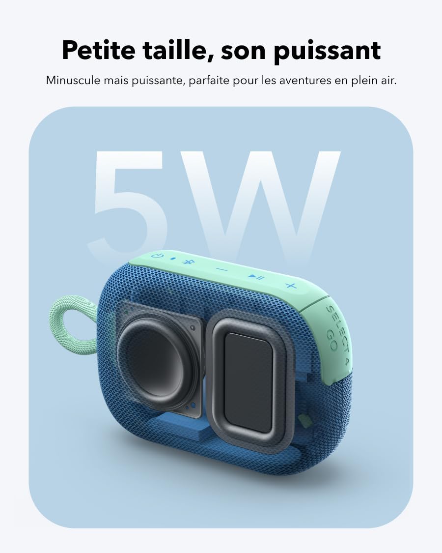 Soundcore Select 4 Go | Enceinte Bluetooth Ultra Portable