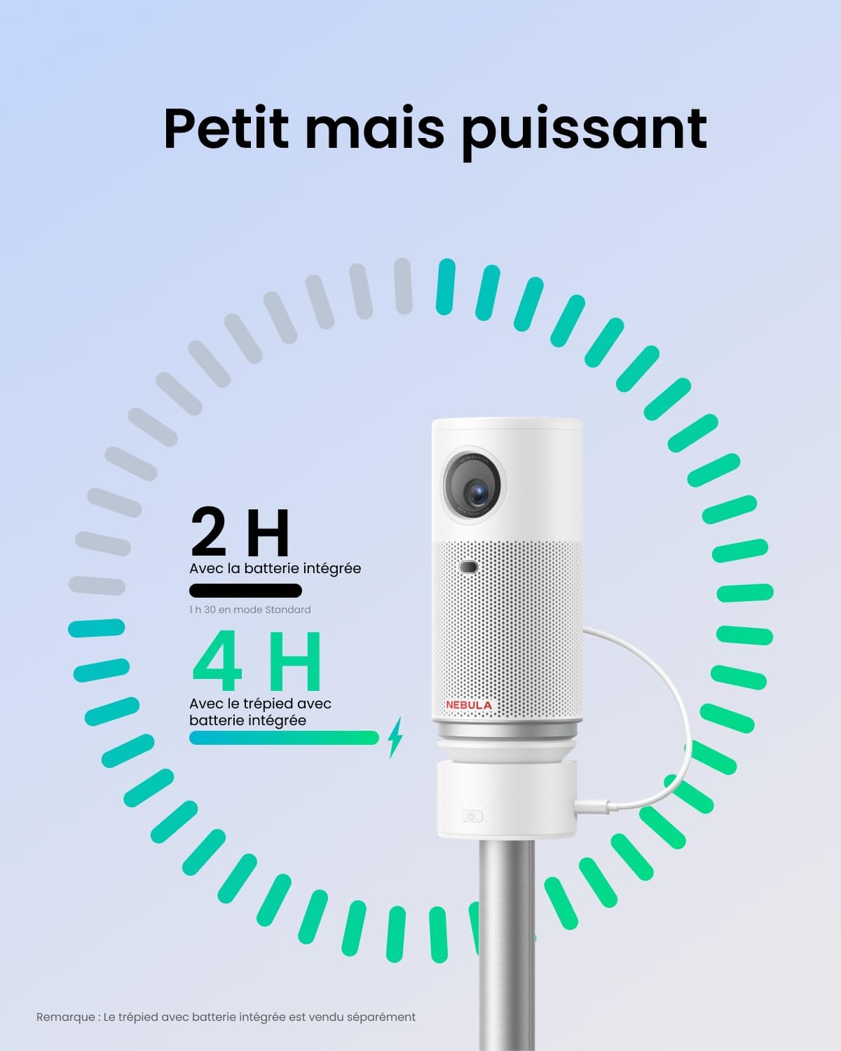 Capsule Air | Le plus petit projecteur Google TV au monde