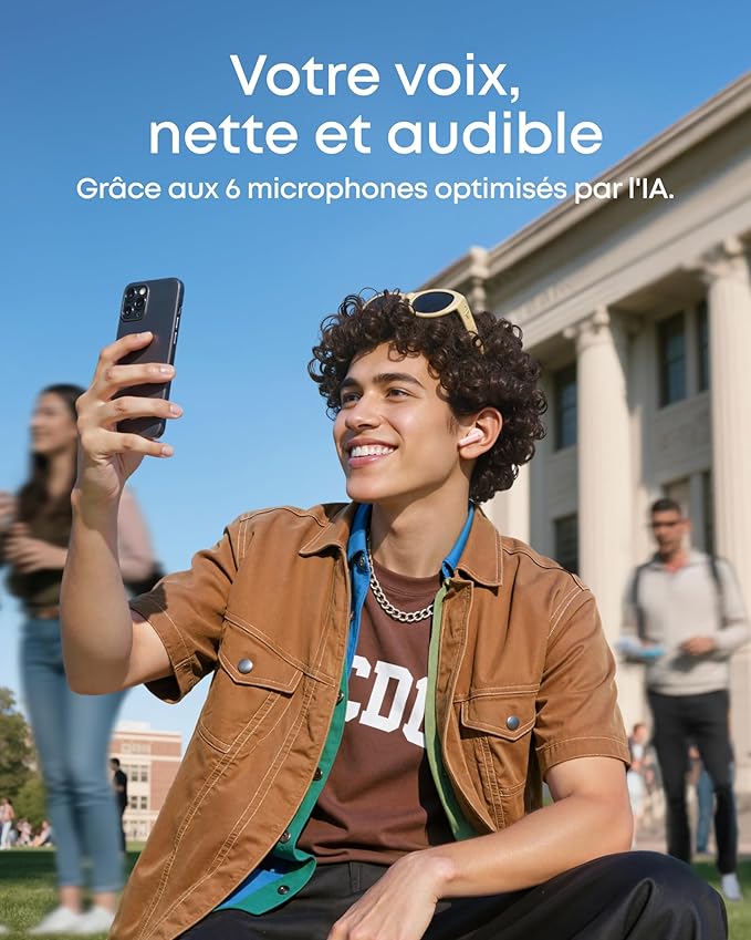 P31i | Écouteurs sans fil avec ANC adaptative
