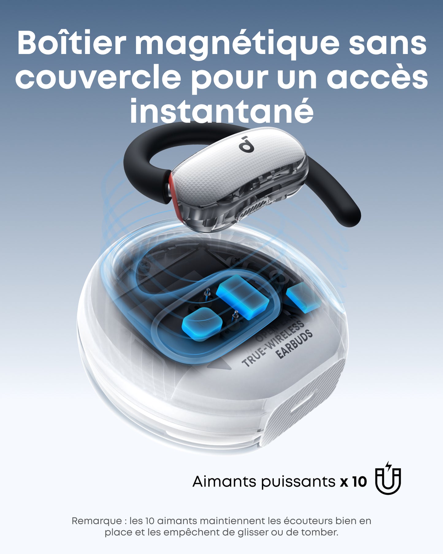 V40i | Écouteurs oreilles libres à conduction osseuse