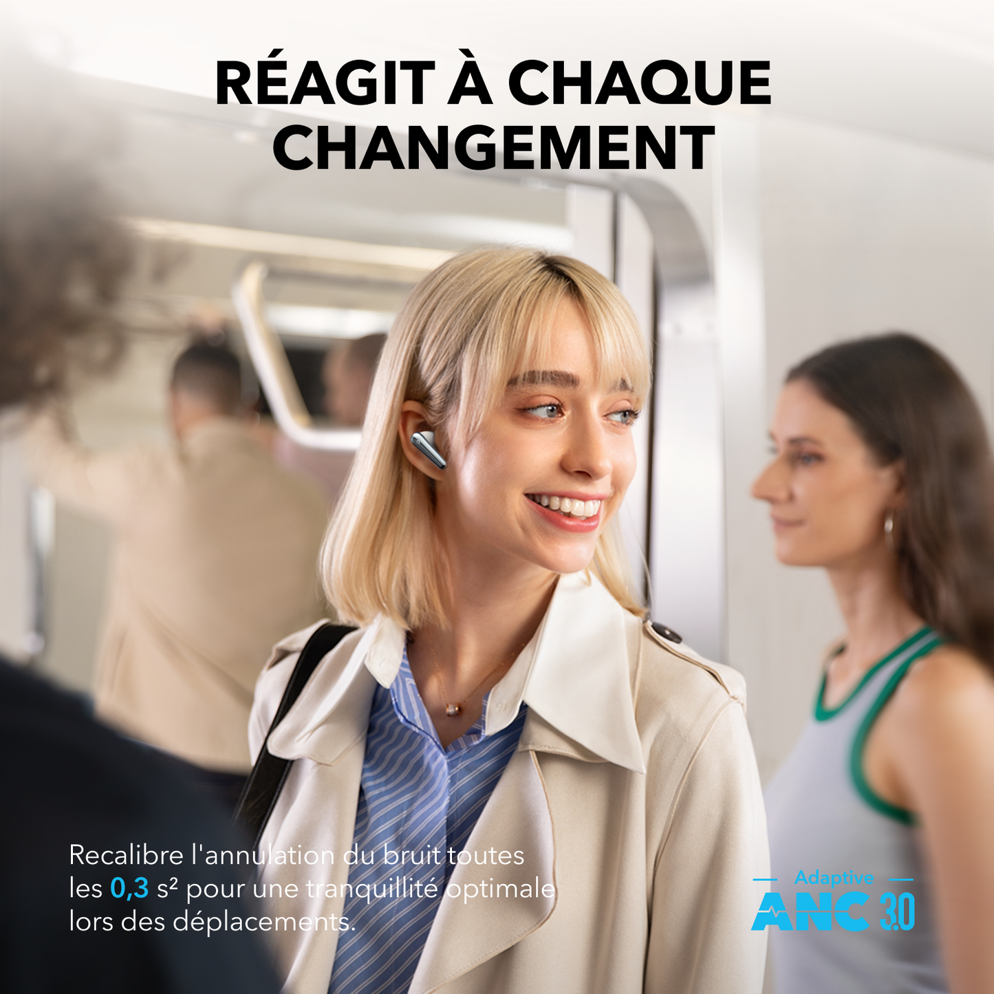 Liberty 4 Pro | Annulation précise du bruit par 7 capteurs