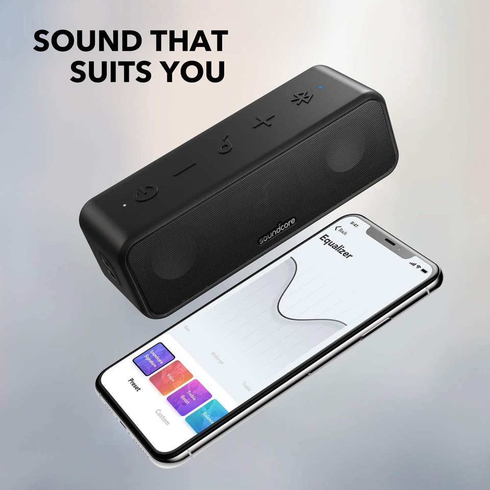 soundcore 3 | Enceinte Bluetooth avec son stéréo