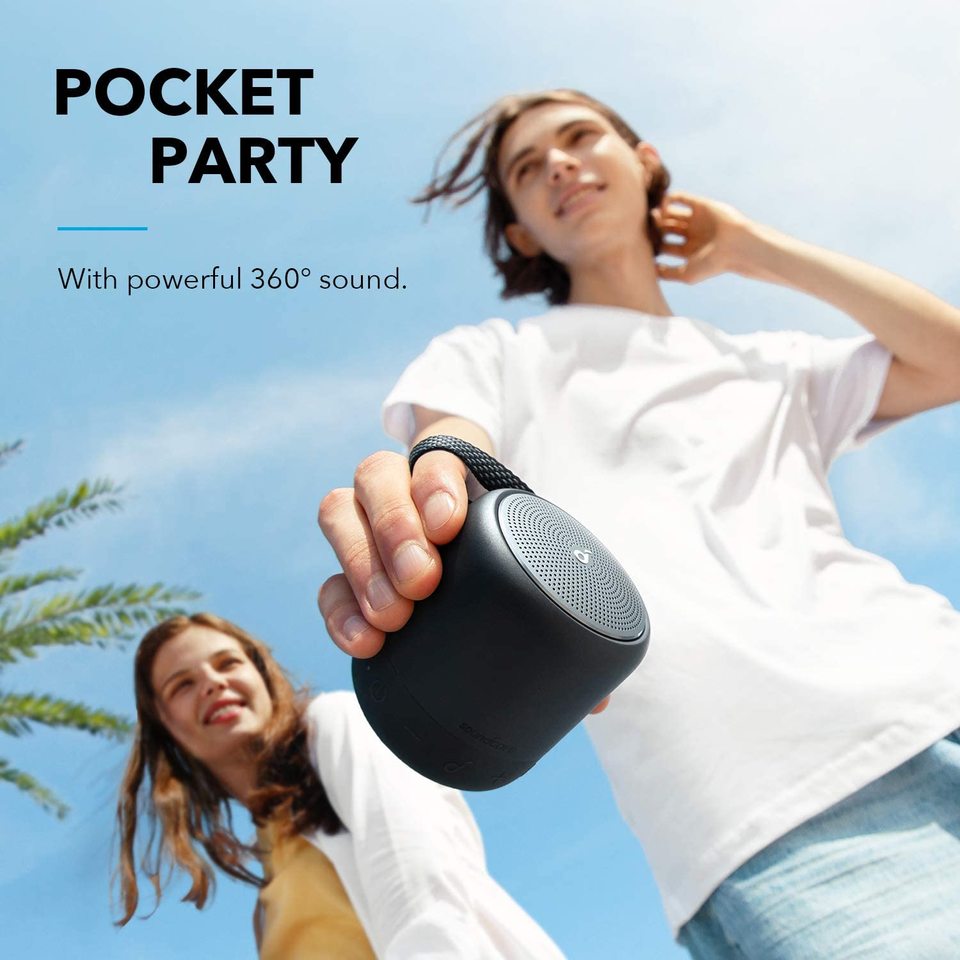 soundcore Mini 3 | Mini enceinte Bluetooth pour fêtes