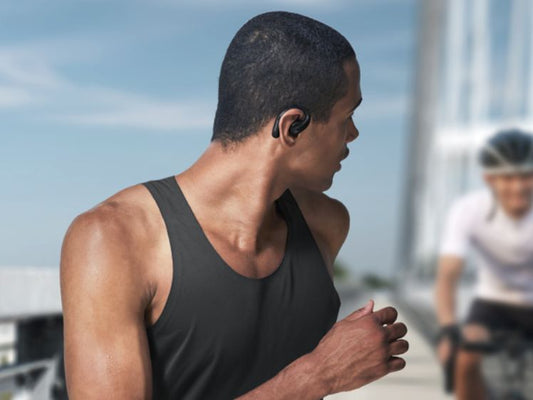 Écouteurs de sport ouverts sécurisés