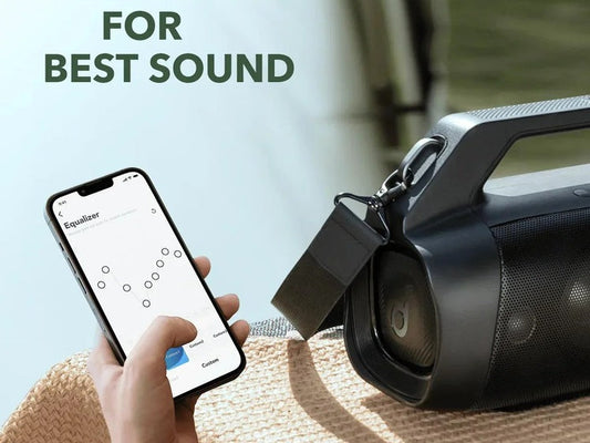 Soundcore Motion Boom Plus peut personnaliser sur soundcore App