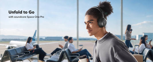 soundcore Space One Pro Casques avec ANC pour usage en déplacement