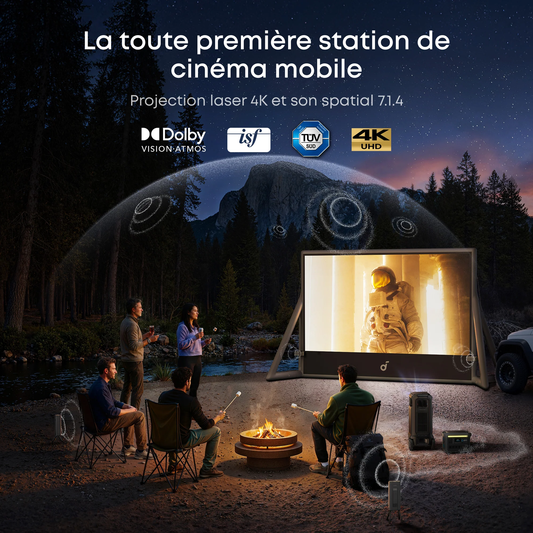 soundcore Nebula X1 Pro Projecteur 4K une station de cinéma mobile