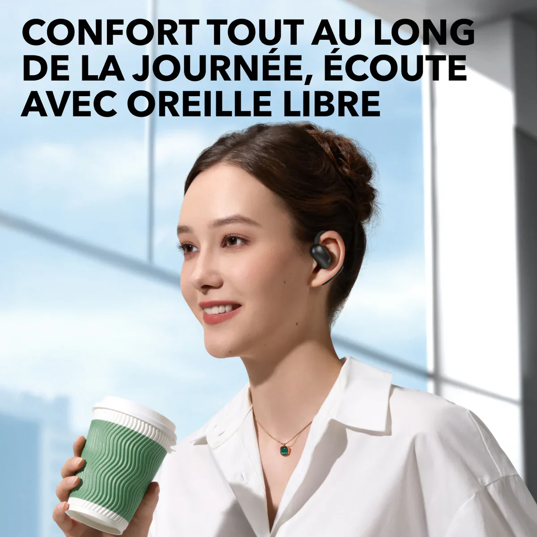 soundcore AeroFit 2 écouteurs conçus pour le confort