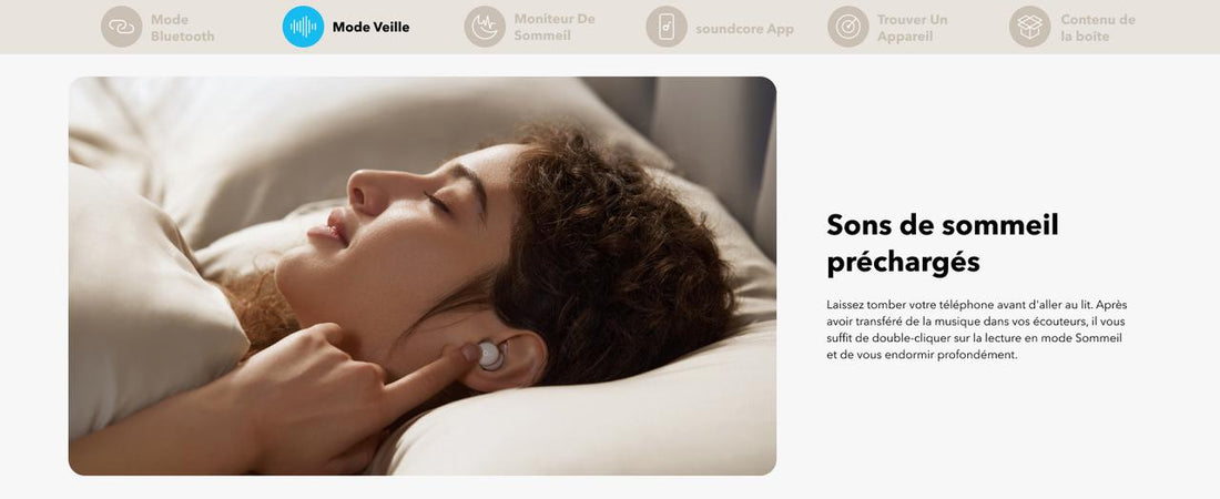 Casque anti-bruit pour dormir