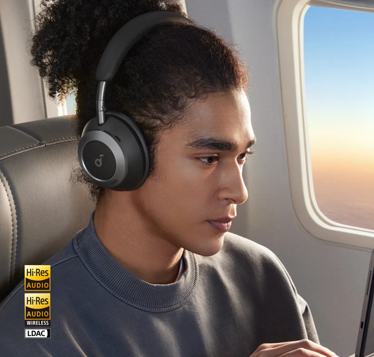 soundcore Space One Pro est utilisé dans l'avions