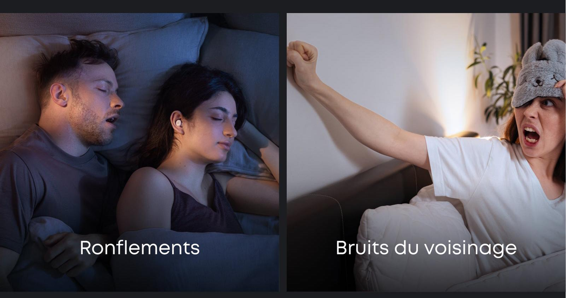 soundcore Sleep A30 écouteurs de sommeil Smart ANC pour élimiter tous les bruits