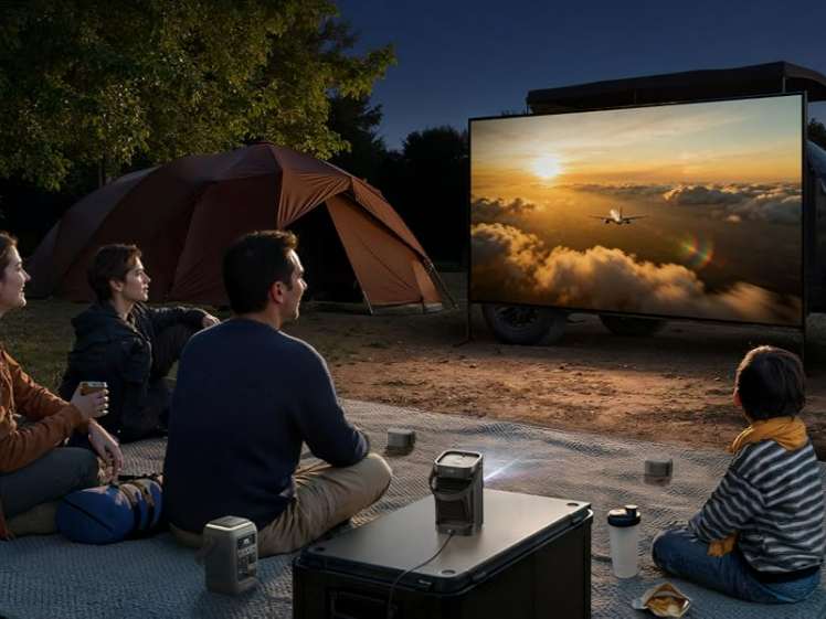 Profiter d’un cinéma en plein air avec vidéoprojecteur extérieur