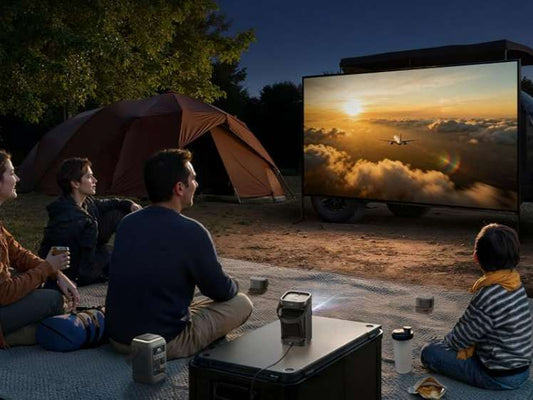Profiter d’un cinéma en plein air avec vidéoprojecteur extérieur
