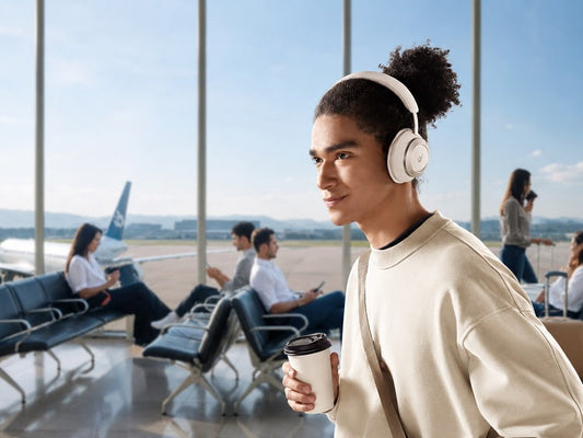Voyageur Ecouteurs Salon Aeroport