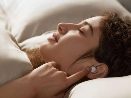 Dormir avec de la musique avec des écouteurs de sommeil