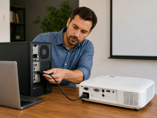 Brancher vidéoprojecteur sur PC HDMI