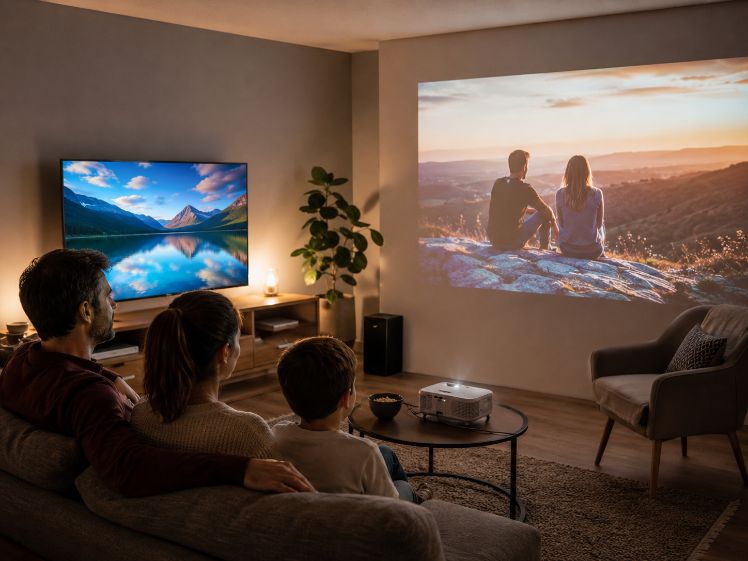 Vidéoprojecteur et TV