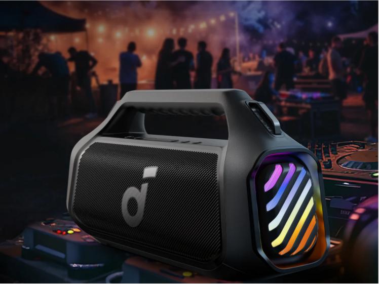 Enceinte karaoke lumineuse