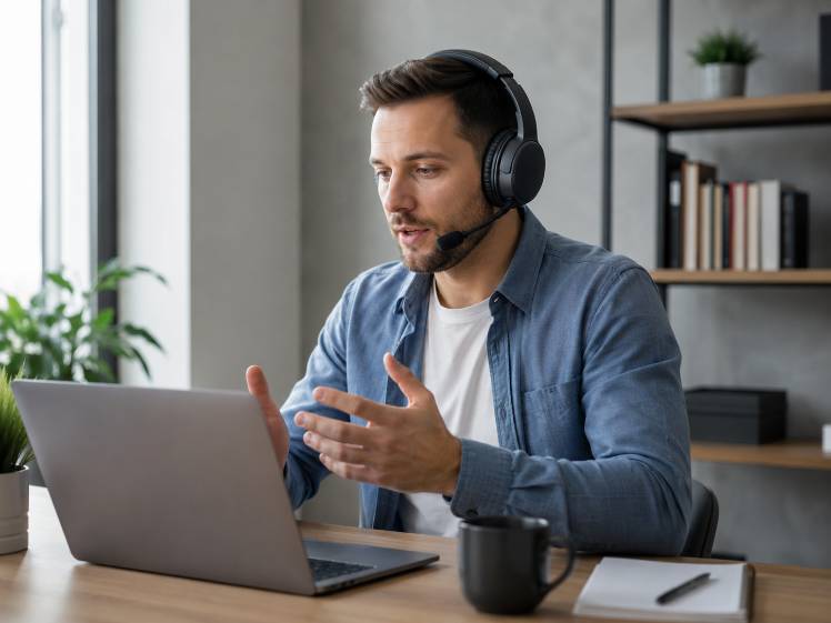 Casque antibruit avec micro