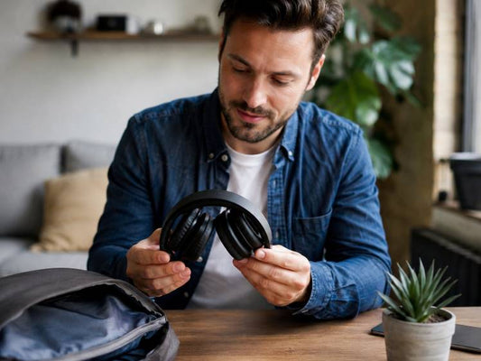 Casque audio pliable