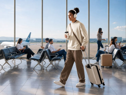 Voyageur Valise Terminal Aeroport