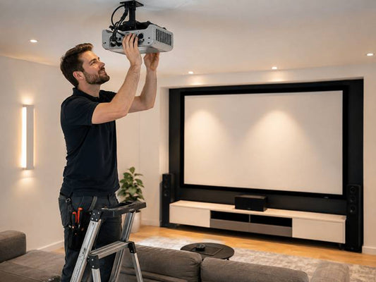 Installation vidéoprojecteur