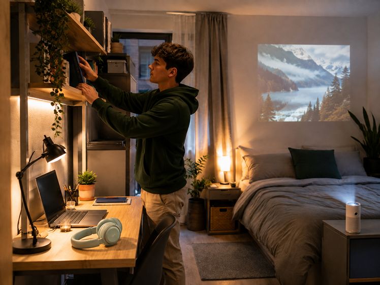Aménagement d’une chambre d’étudiant