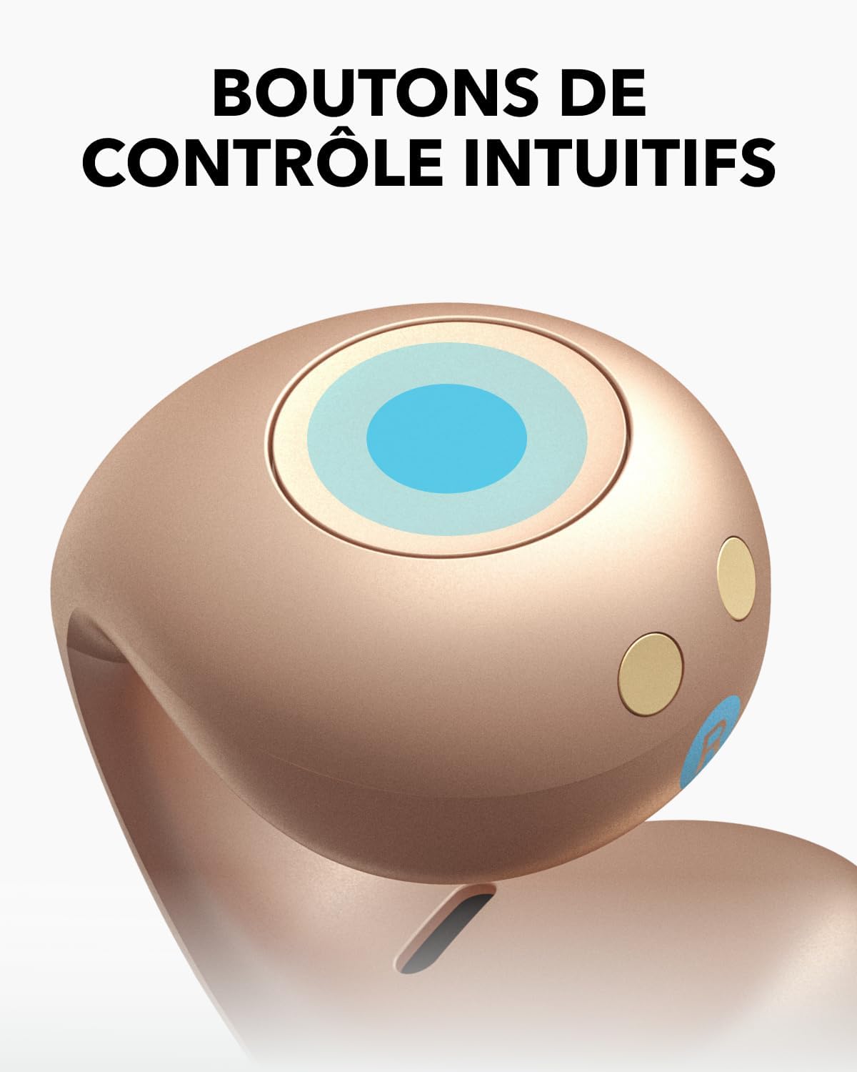 soundcore C40i | Écouteurs clip flexbiles et confortables