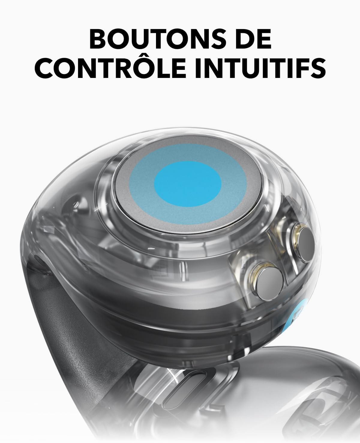 soundcore C40i | Écouteurs clip flexbiles et confortables