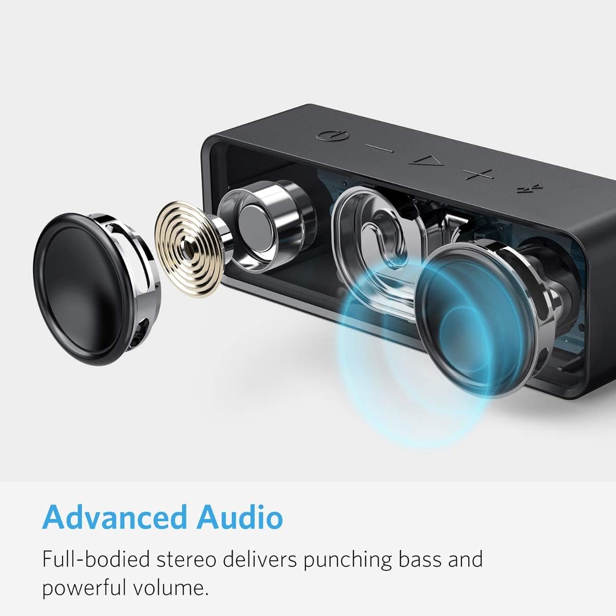 Soundcore par Anker Enceinte Bluetooth Portable stéréo avec Batterie