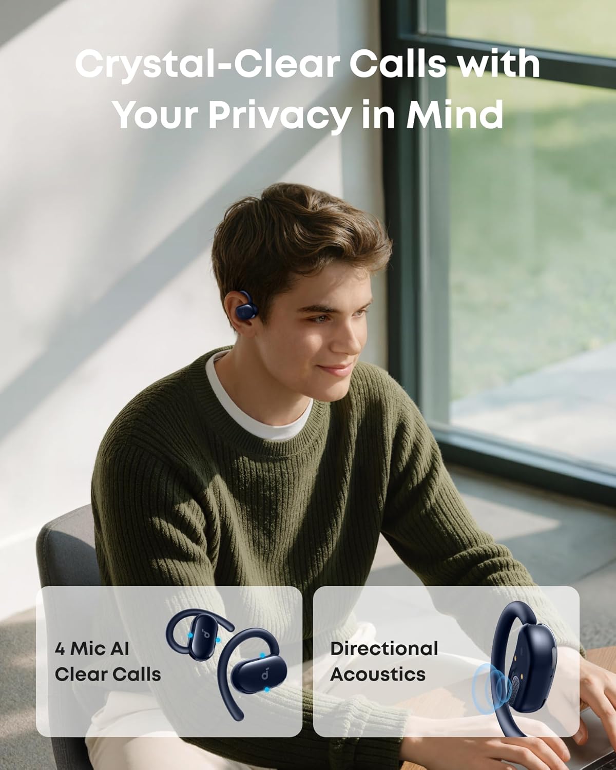 Soundcore V20i | Écouteurs Bluetooth sans Fil Open-Ear