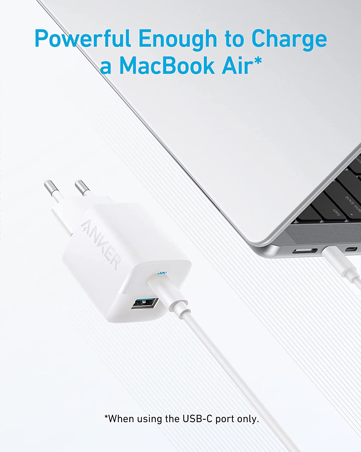 Liberty 4 NC + Anker Chargeur iPhone USB-C 323 (33 W)