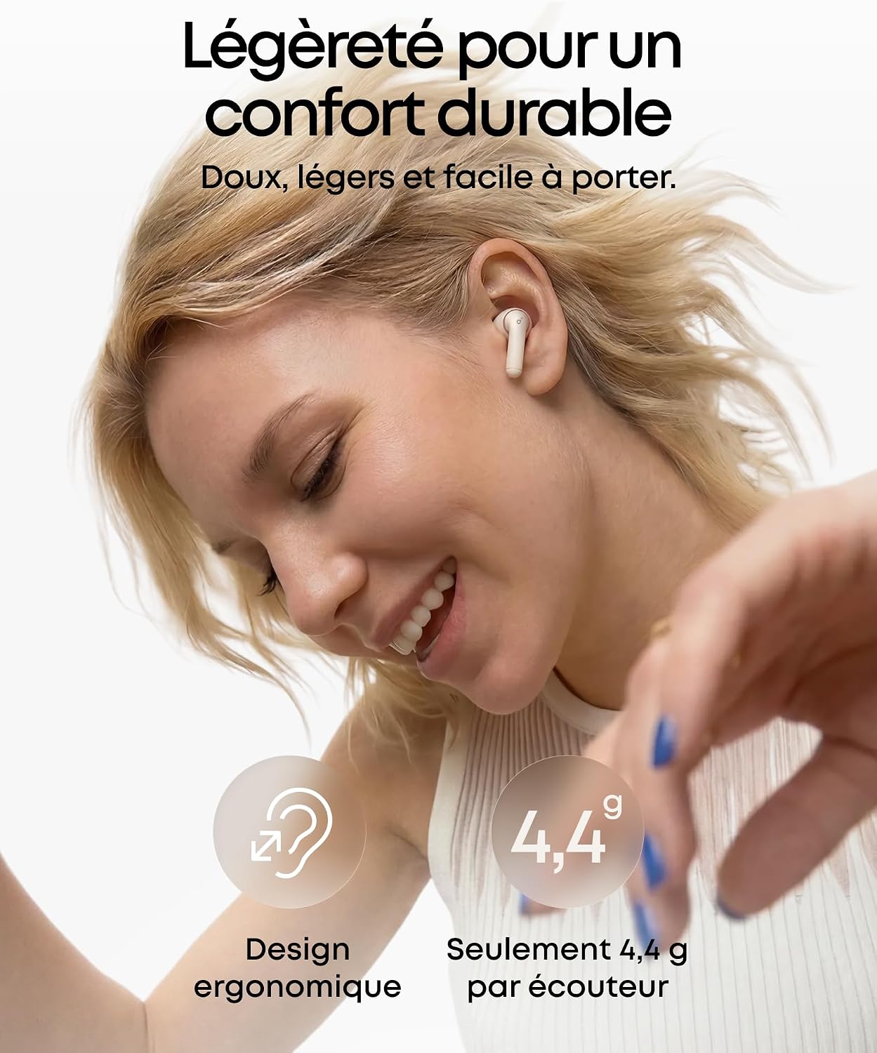 Soundcore Anker P42i | écouteurs Bluetooth sans Fil avec ANC adaptative