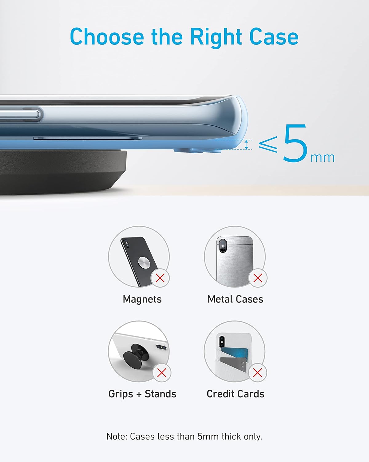 Anker Chargeur sans Fil 315 (Tapis de Charge)