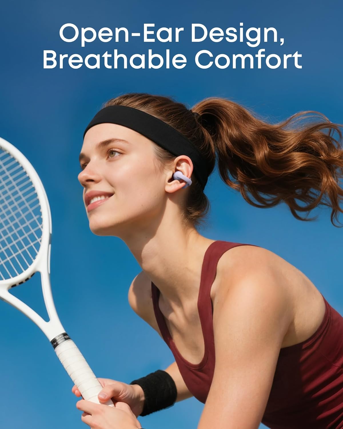 soundcore C50i | Écouteurs clip flexbiles et confortables