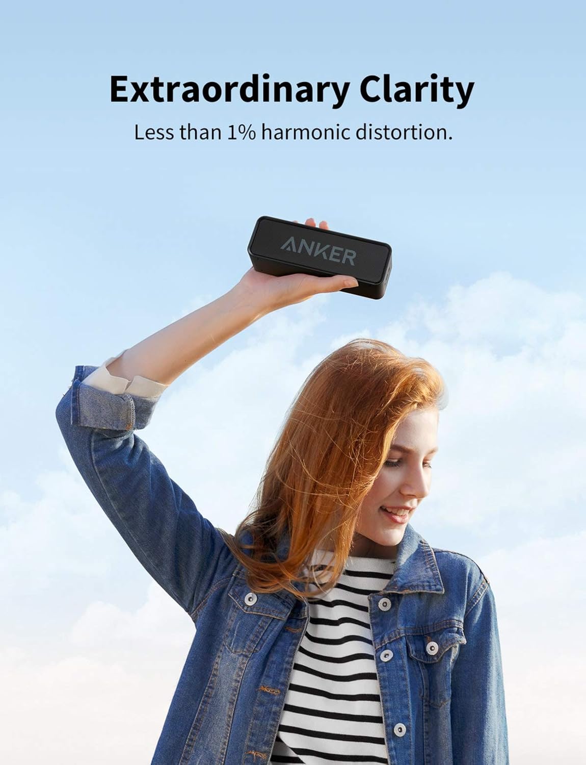 Soundcore par Anker Enceinte Bluetooth Portable stéréo avec Batterie
