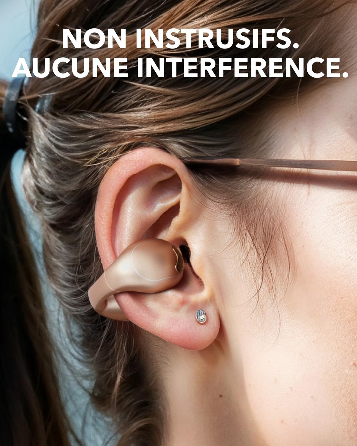 soundcore C40i | Écouteurs clip flexbiles et confortables