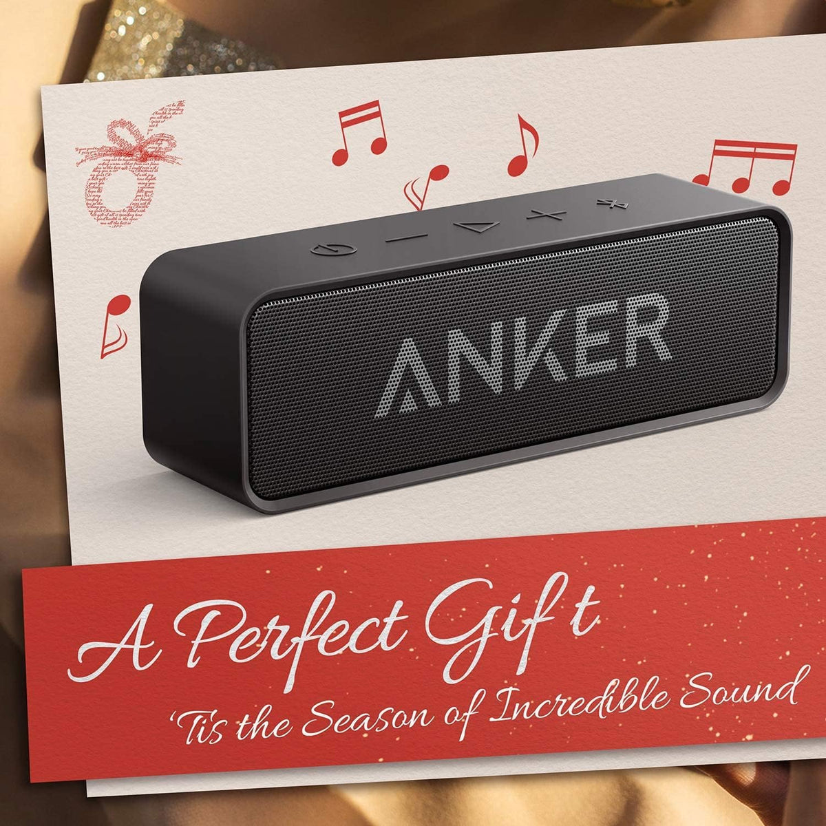 Soundcore par Anker Enceinte Bluetooth Portable stéréo avec Batterie