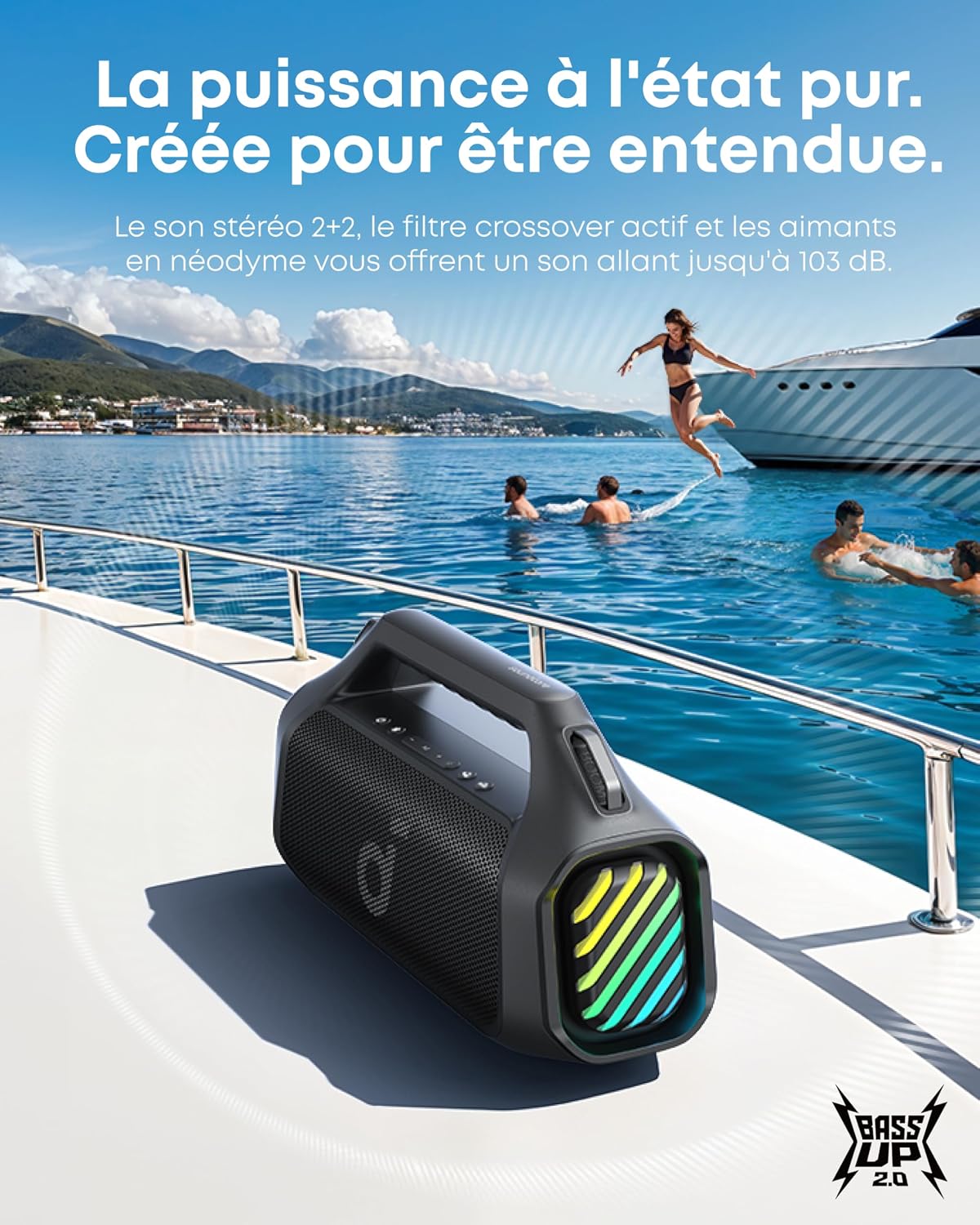 Boom 2 Pro |  Enceinte Bluetooth puissante