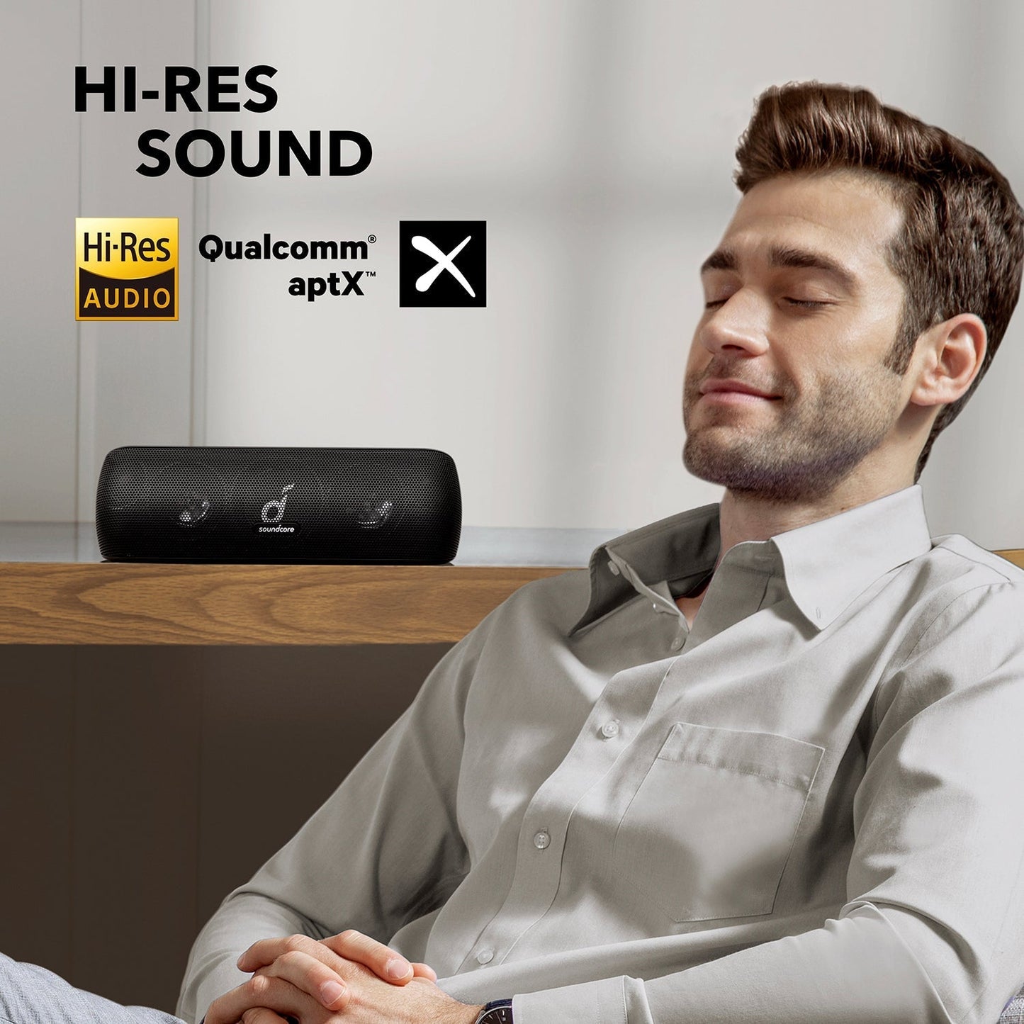 Batterie externe Anker Nano (10K, 45 W) + Motion + | Enceinte Bluetooth puissante