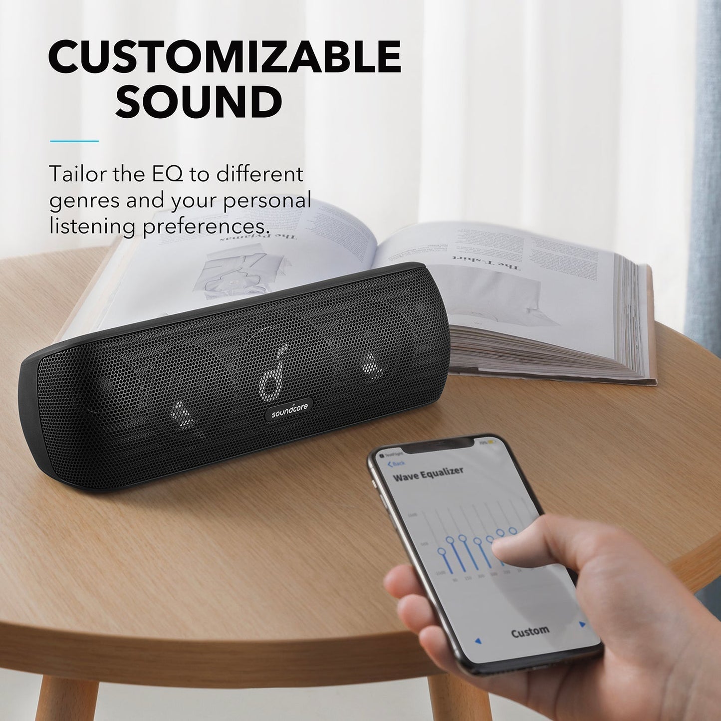 Batterie externe Anker Nano (10K, 45 W) + Motion + | Enceinte Bluetooth puissante