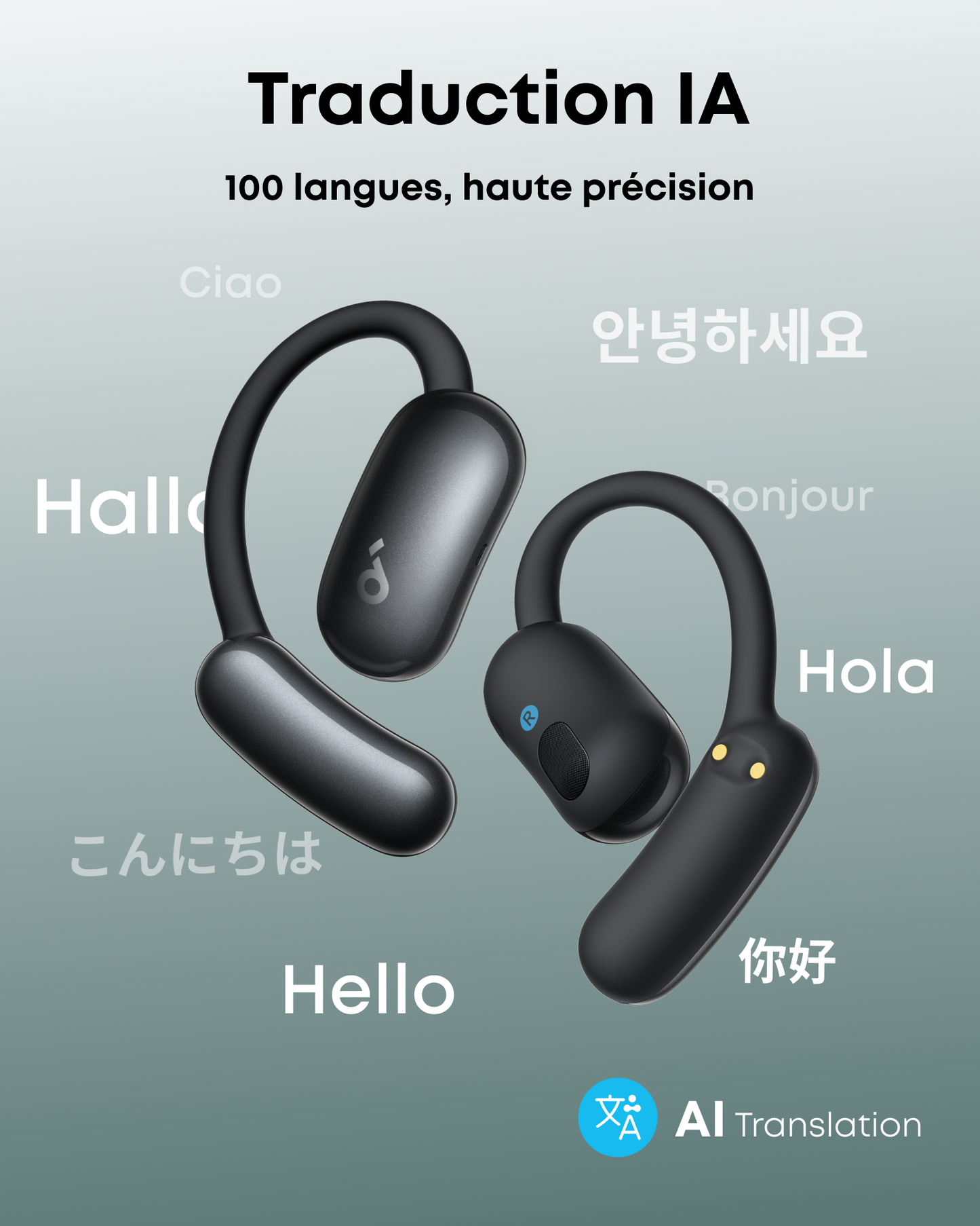 AeroFit 2 Assistant IA | La traduction IA pour un monde connecté