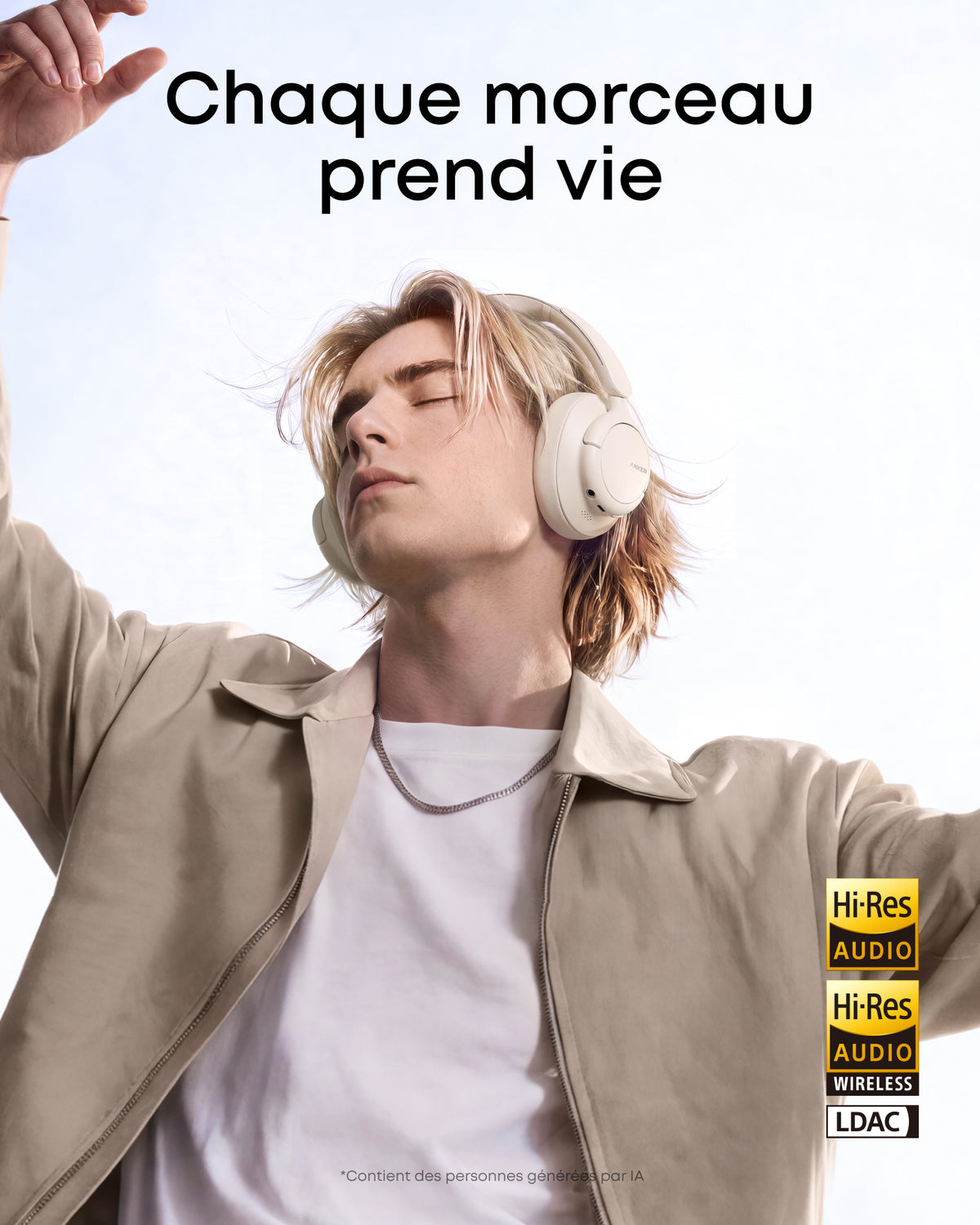Soundcore Anker Q31i, Casque à réduction de Bruit Active