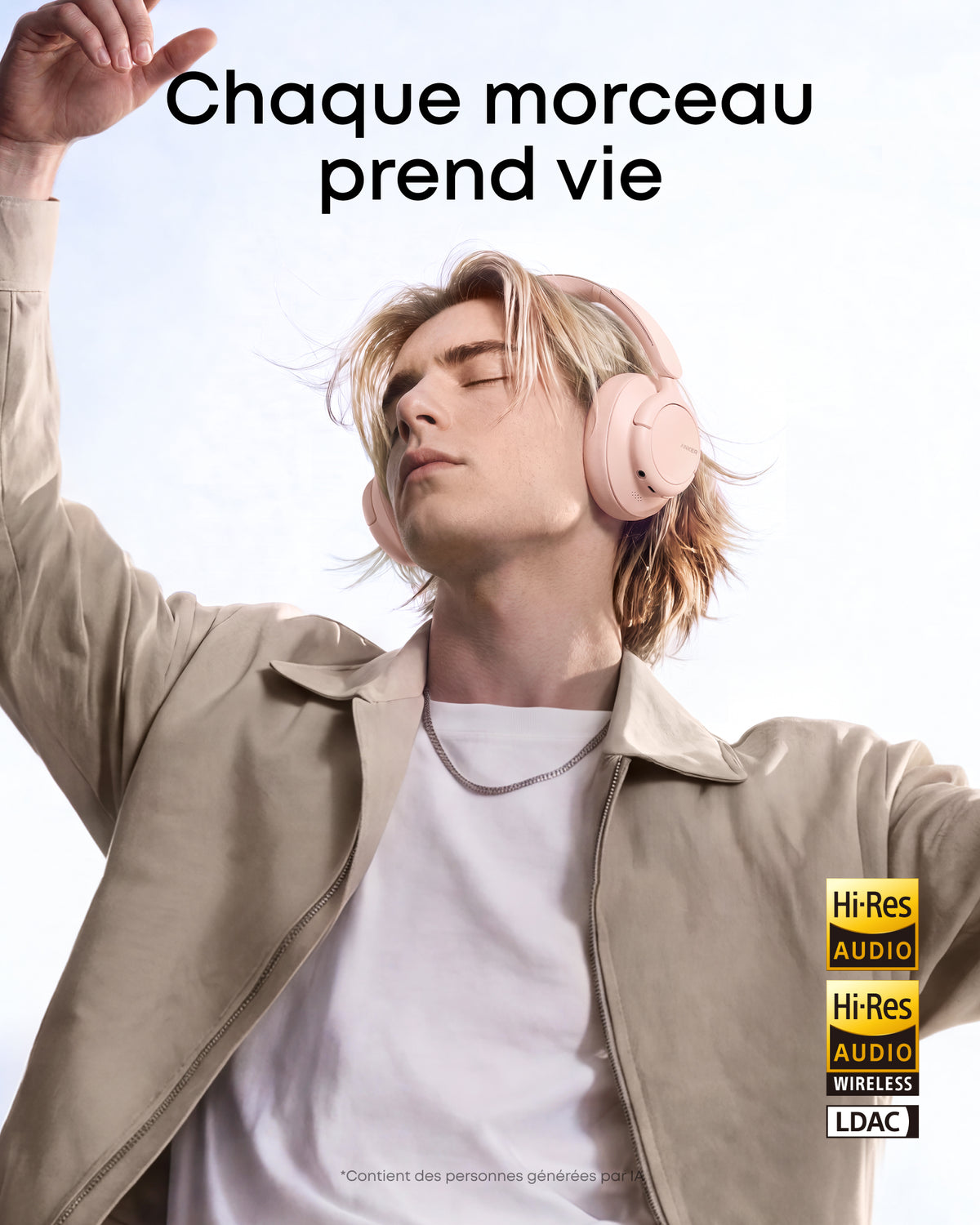 Soundcore Anker Q31i, Casque à réduction de Bruit Active