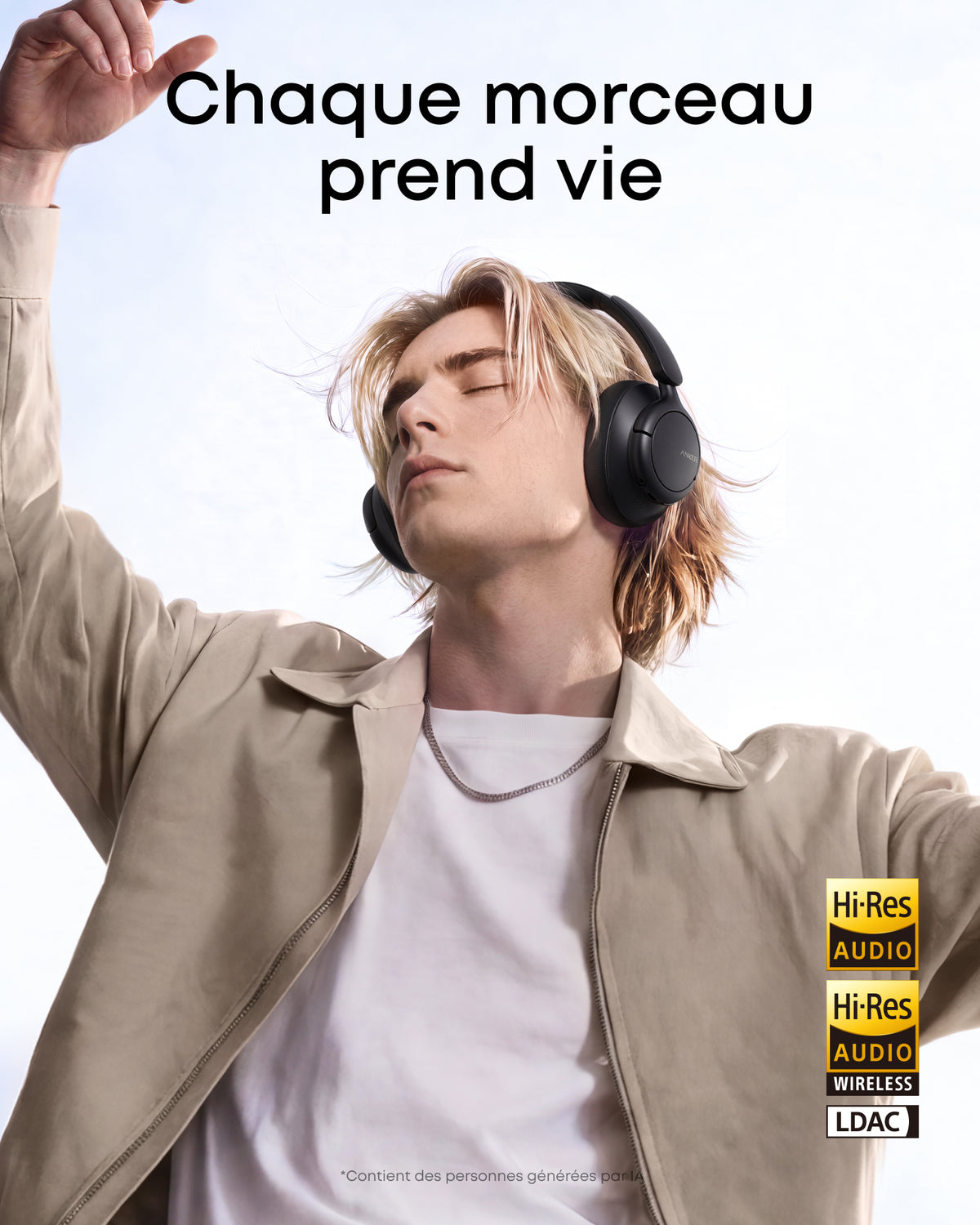 Soundcore Anker Q31i, Casque à réduction de Bruit Active