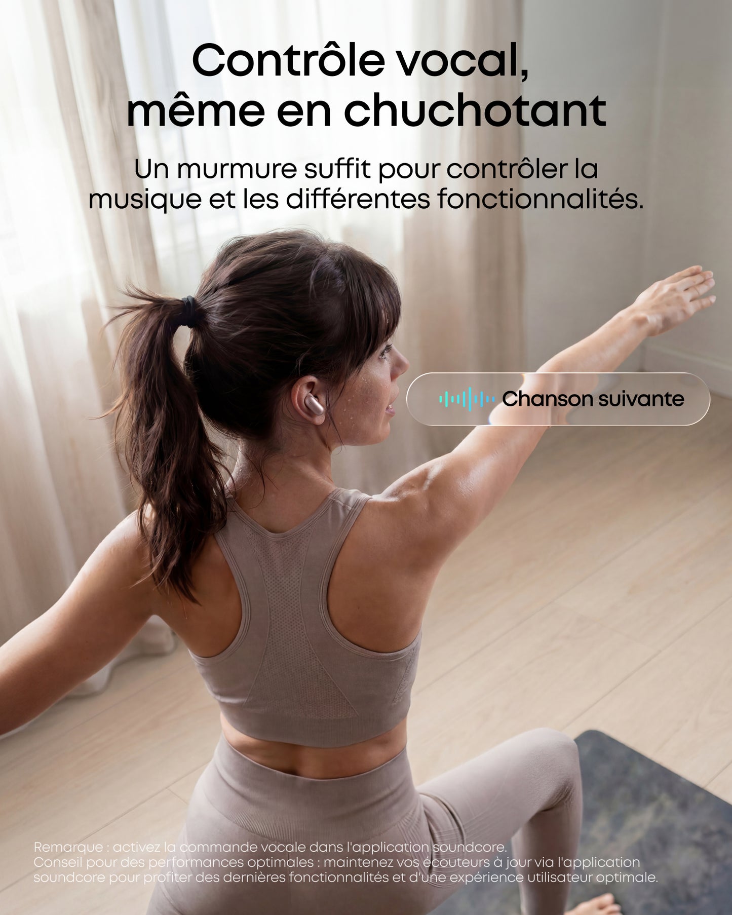 Liberty 5 Pro | écouteurs réduction de bruit, puce lA Thus™, ANC adaptative 360°