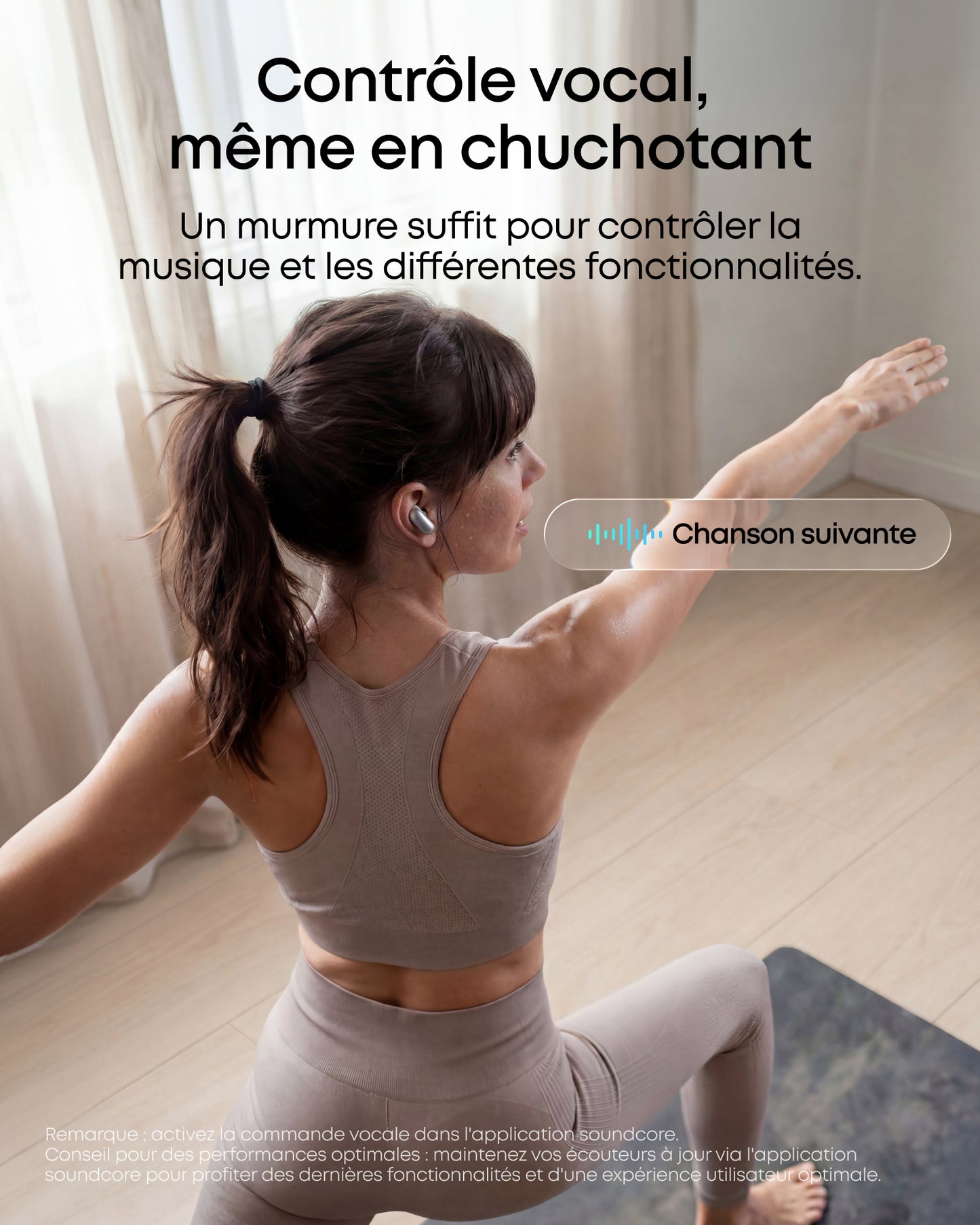Liberty 5 Pro | écouteurs réduction de bruit, puce lA Thus™, ANC adaptative 360°