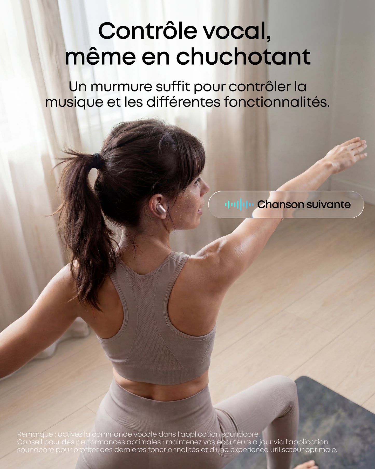 Liberty 5 Pro | écouteurs réduction de bruit, puce lA Thus™, ANC adaptative 360°