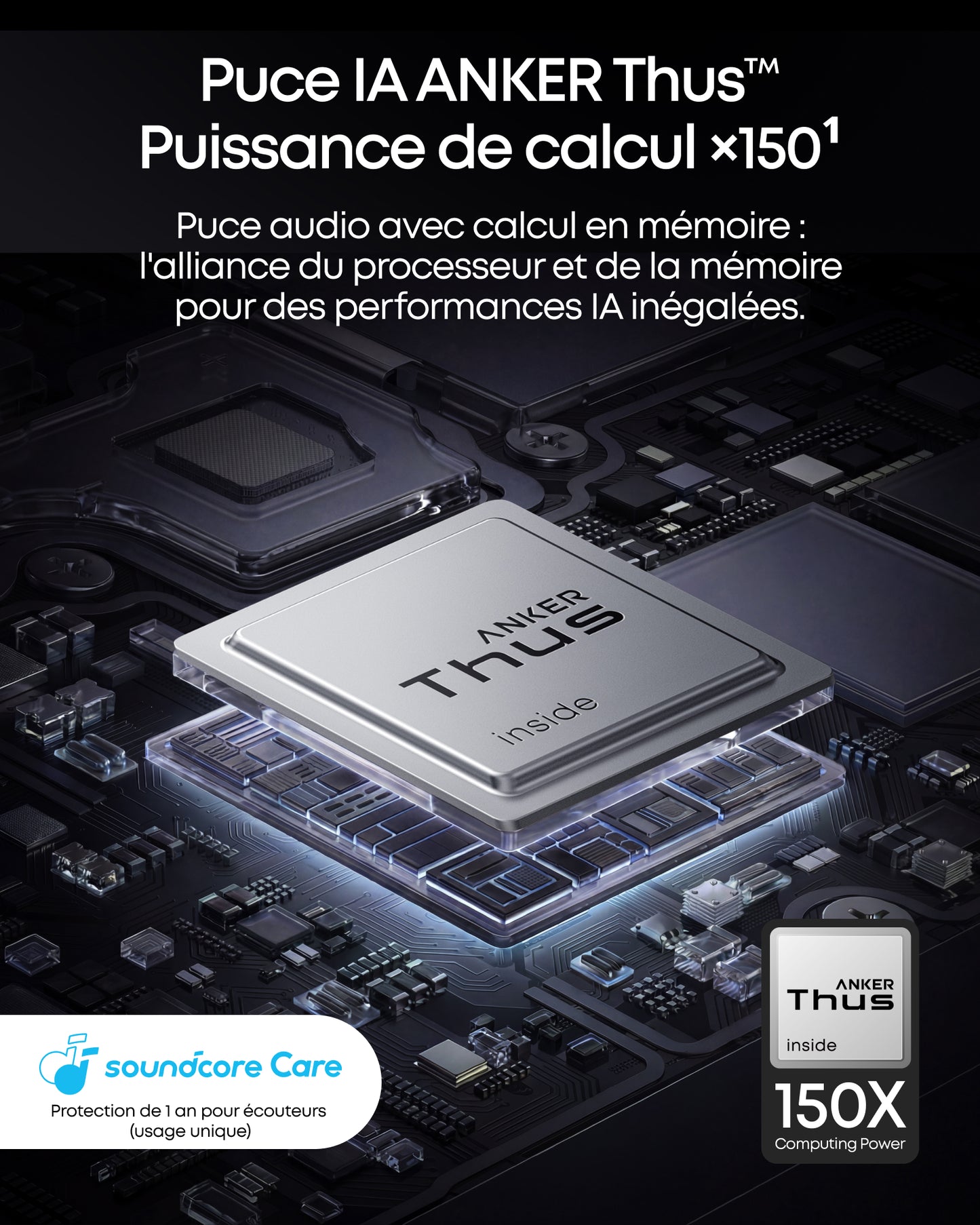 Liberty 5 Pro Max | écouteurs à réductionde bruit, Thus™, appels clairs, prise de notes IA