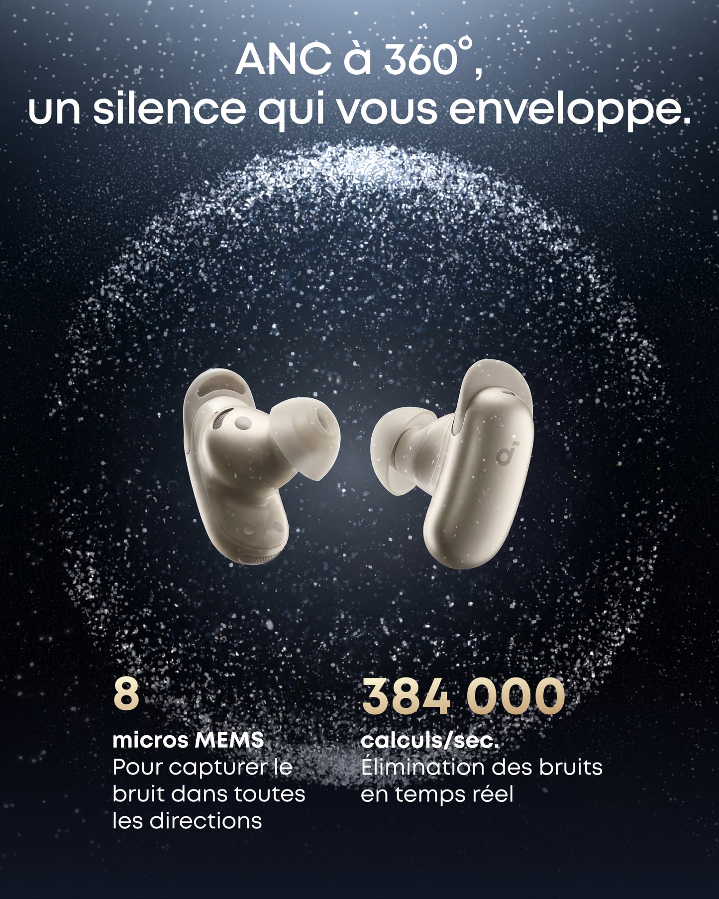 Liberty 5 Pro Max | écouteurs à réductionde bruit, Thus™, appels clairs, prise de notes IA